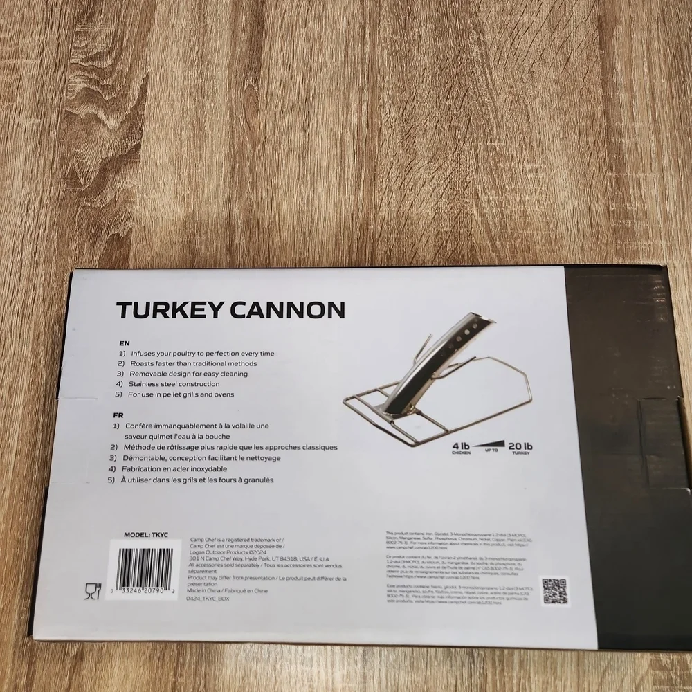 Turkey Cannon Roaster - Black